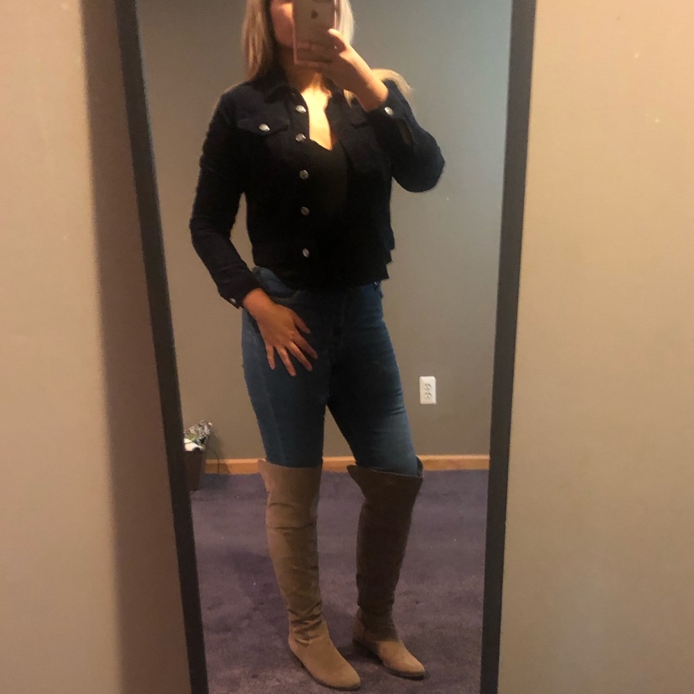 NWT forever 21 cropped corduroy jacket SMALL
